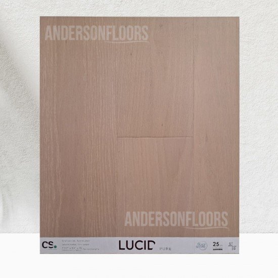 Canadian Standard, LUCID Herringbone 6” x 3/4" Engineered Hardwood - Pure Canadian Standard, LUCID Herringbone 6” x 3/4" Engineered Hardwood - Pure